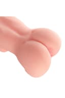Rabixy JLo Anal Vajinal 2 Girişli Titreşimli Gerçekçi Mastürbatör 8