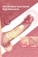 Rabixy Uzaktan Kumandalı Titreşimli Penis Kılıfı 4