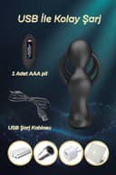 Rabixy Prostat ve Perine Uyarıcı Penis Halkası 4
