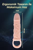 Rabixy Kontrollü Titreşim Penis Kılıfı Vurdukça Titreşen Sistem 5