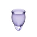Satisfyer Feel Confident Menstrual Cup Lila 4