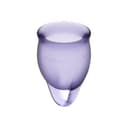 Satisfyer Feel Confident Menstrual Cup Lila 5