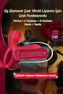 G Noktası Klitoris ve Perine Uyarıcı Penis Halkası RBXY-TR020, one size 3