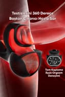 Testis ve Perine Uyarıcı Kavrayıcı Penis Halkası RBXY-TR022, one size 4