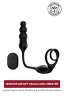 Prostat Uyarıcı Anal Vibratör ve Penis Halkası 1