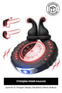 Isıtmalı 10 Titreşim Modlu Penis Halkası RBXY-TR018, one size 1