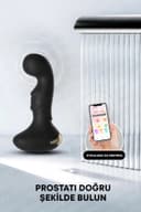 Uygulama Kontrollu Anal Vibratör Prostat Uyarıcı Anal Vajinal Unisex Vibratör 4