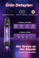 Dijital Ekranlı Sulu Susuz Penis Pompası & Mastürbatör 3