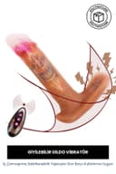 Giyilebilir Gerçekçi Vibratör Uzaktan Kumandalı Dildo 1