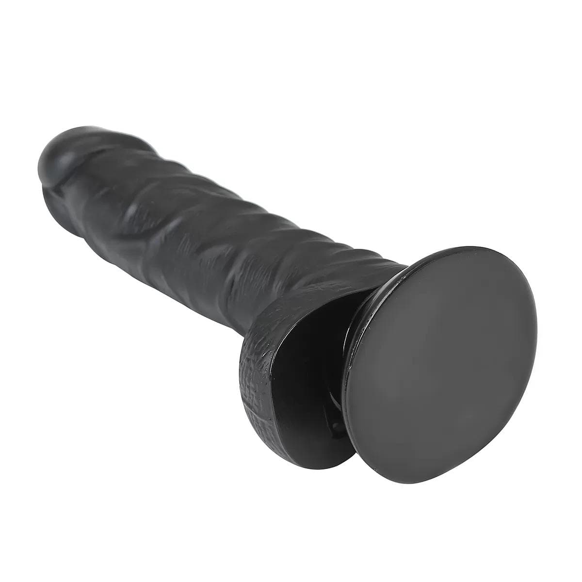 HERMAN Dildo Gerçekçi Et Dokusunda Realistik Zenci Penis 20 CM 4