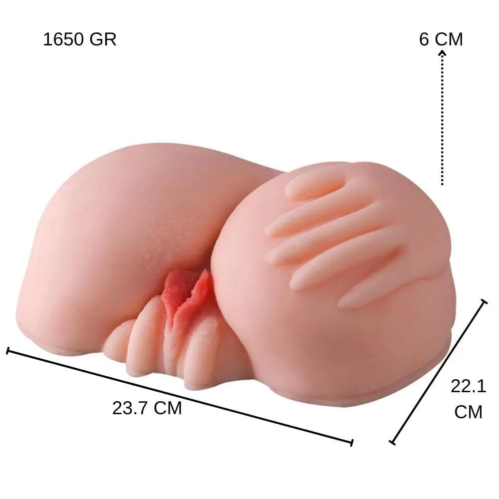 Big Ass Gerçekçi Et Dokusunda Kalça Vajina Mastürbatör 4