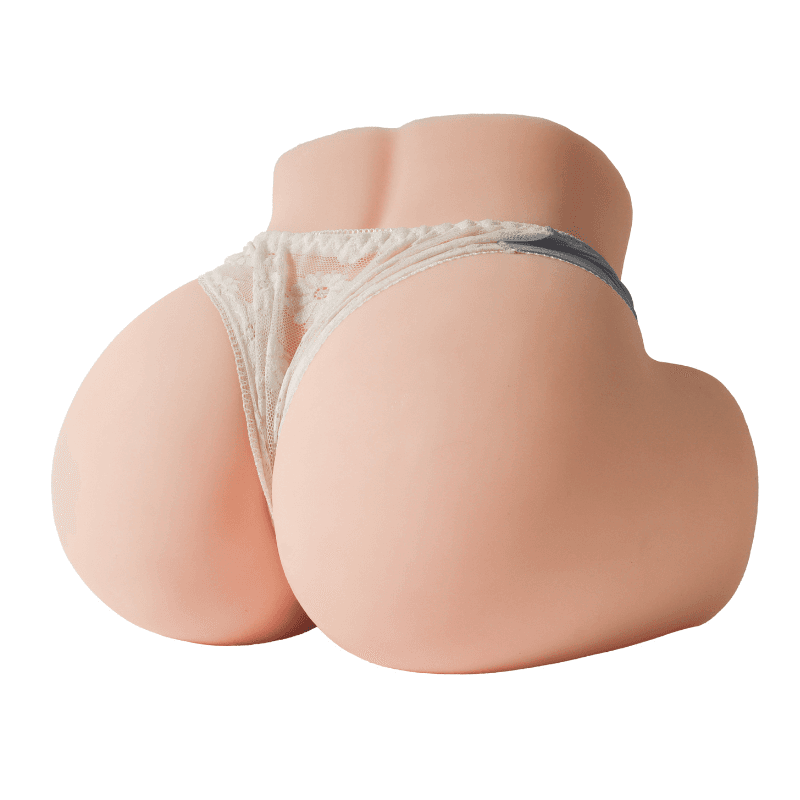 Rabixy JLO Birebir Ölçüde Anal Vajinal 2 Girişli Titreşimli Gerçekçi Mastürbatör 2