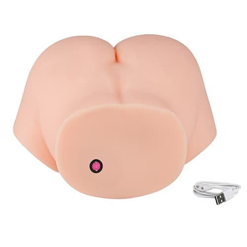 Rabixy JLO Birebir Ölçüde Anal Vajinal 2 Girişli Titreşimli Gerçekçi Mastürbatör 5