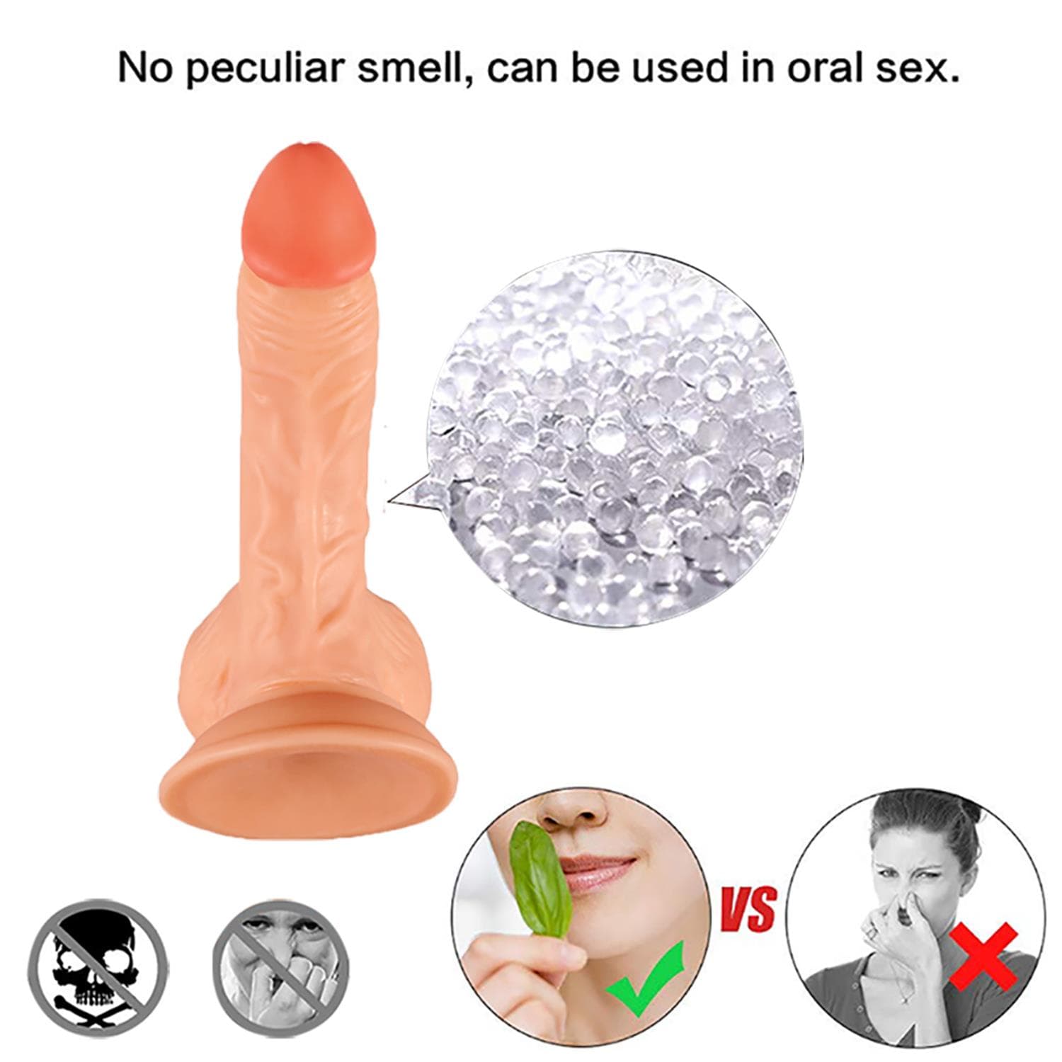 Belden Bağlamalı Strapon Realistik Dildo 17 cm 5