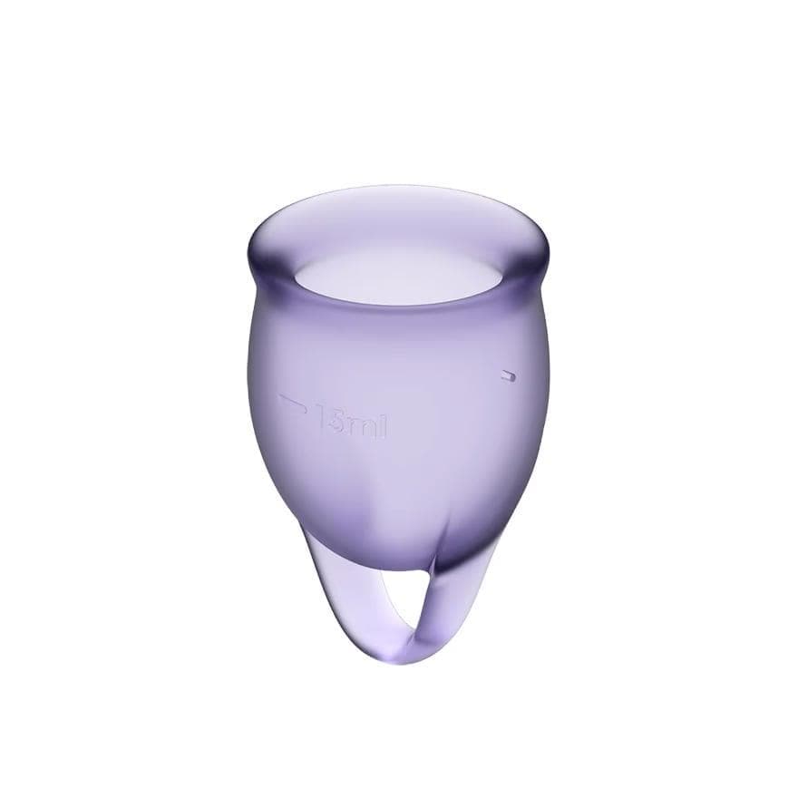 Satisfyer Feel Confident Menstrual Cup Lila 4