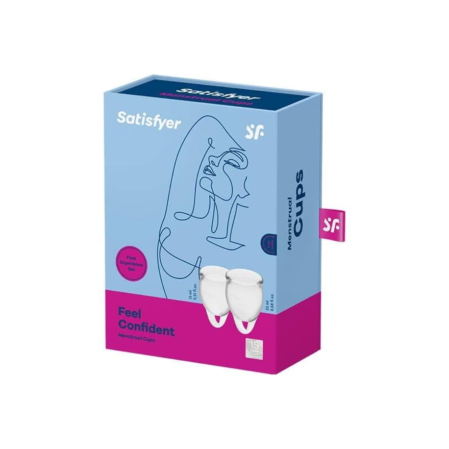 Satisfyer Feel Confident Menstrual Cup Yarı Şeffaf