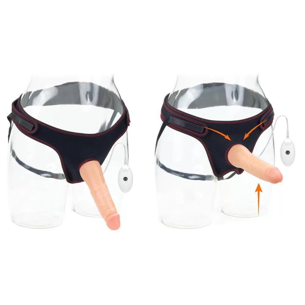 Belden Bağlamalı Titreşimli Ultra Yumuşak Gerçekçi Et Dokulu Testissiz Realistik Vibratör Dildo 3