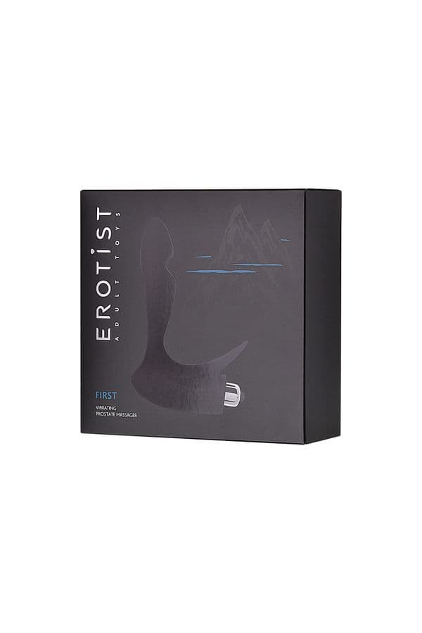 Erotist Prostat Masajı 2'si 1 Arada Anal Plug 14,4 cm 2