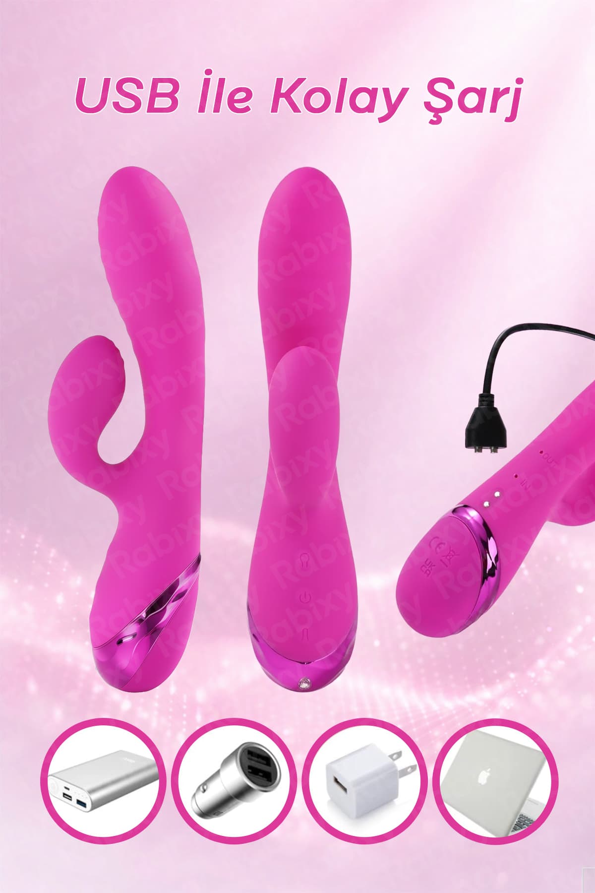 Şişebilen Rabbit Vibratör 4